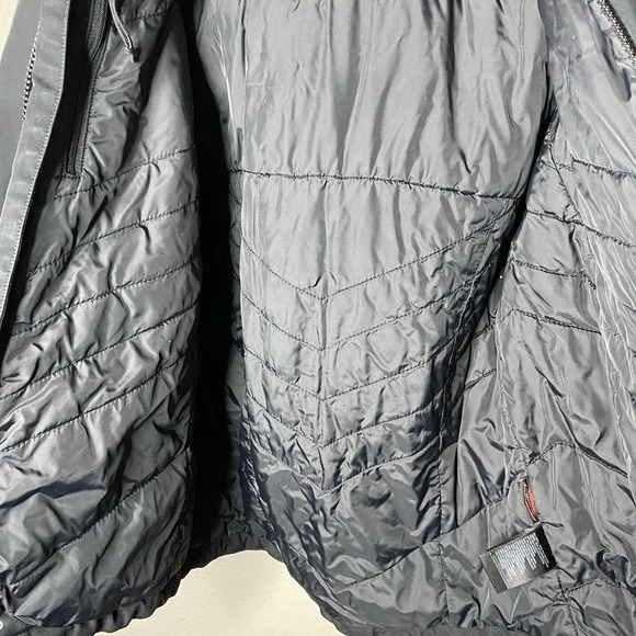 THE NORTH FACE WOMEN PRIMALOFT JACKET SIZE Medium black With Removable Hood - Picture 8 of 9